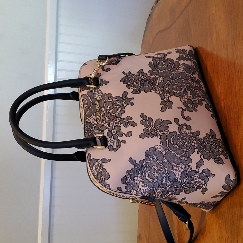 Michael Kors "Cindy" lace floral bag